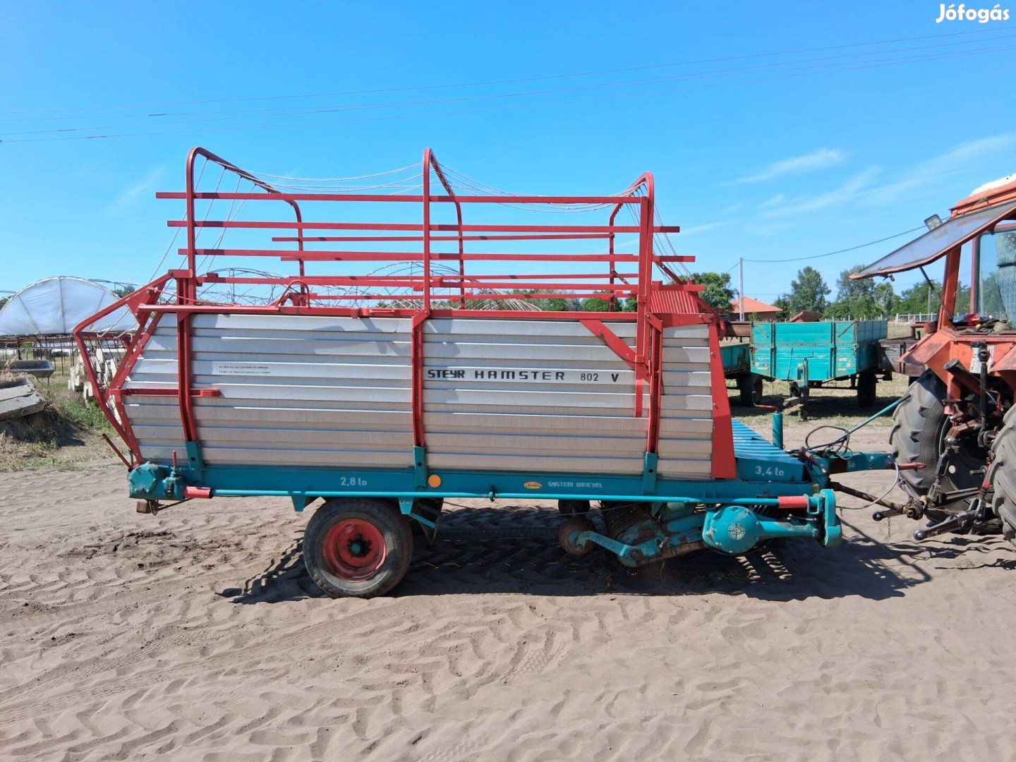 Steyr Hamster 802 V tip 20 köbös lemezoldalas hamszter