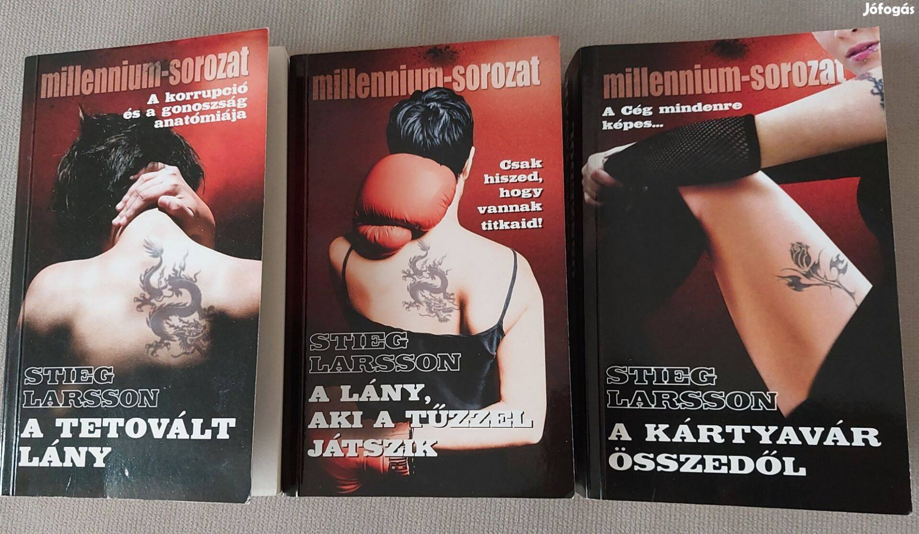 Stieg Larsson Millenium-sorozata