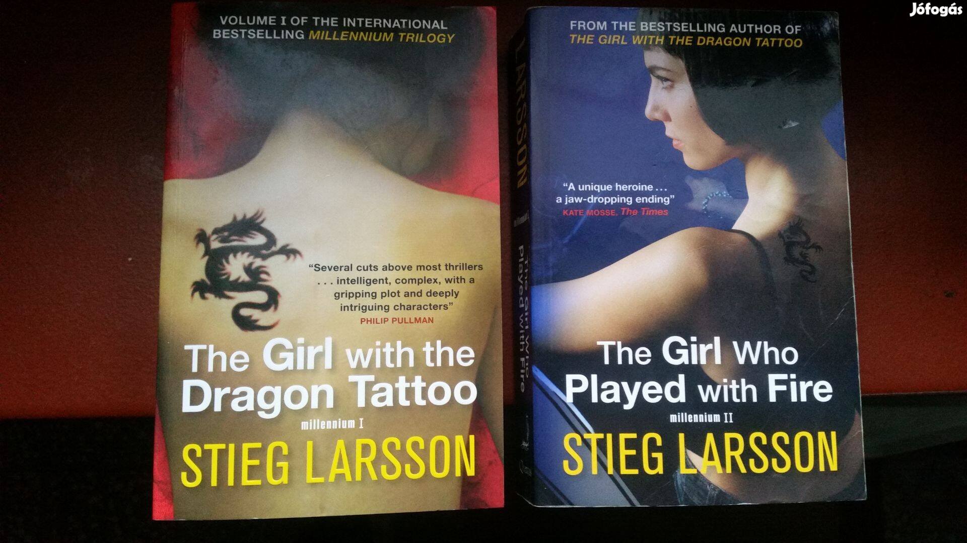 Stieg Larsson: Millennium I-II.- The Girl with the Dragon Tattoo