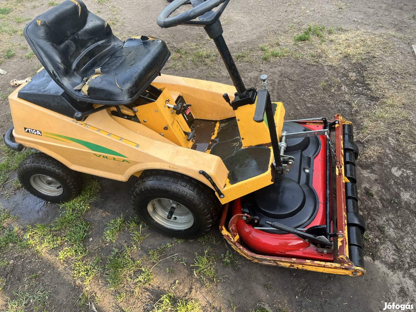 Stiga villa rider fűnyíró traktor fűnyírótraktor
