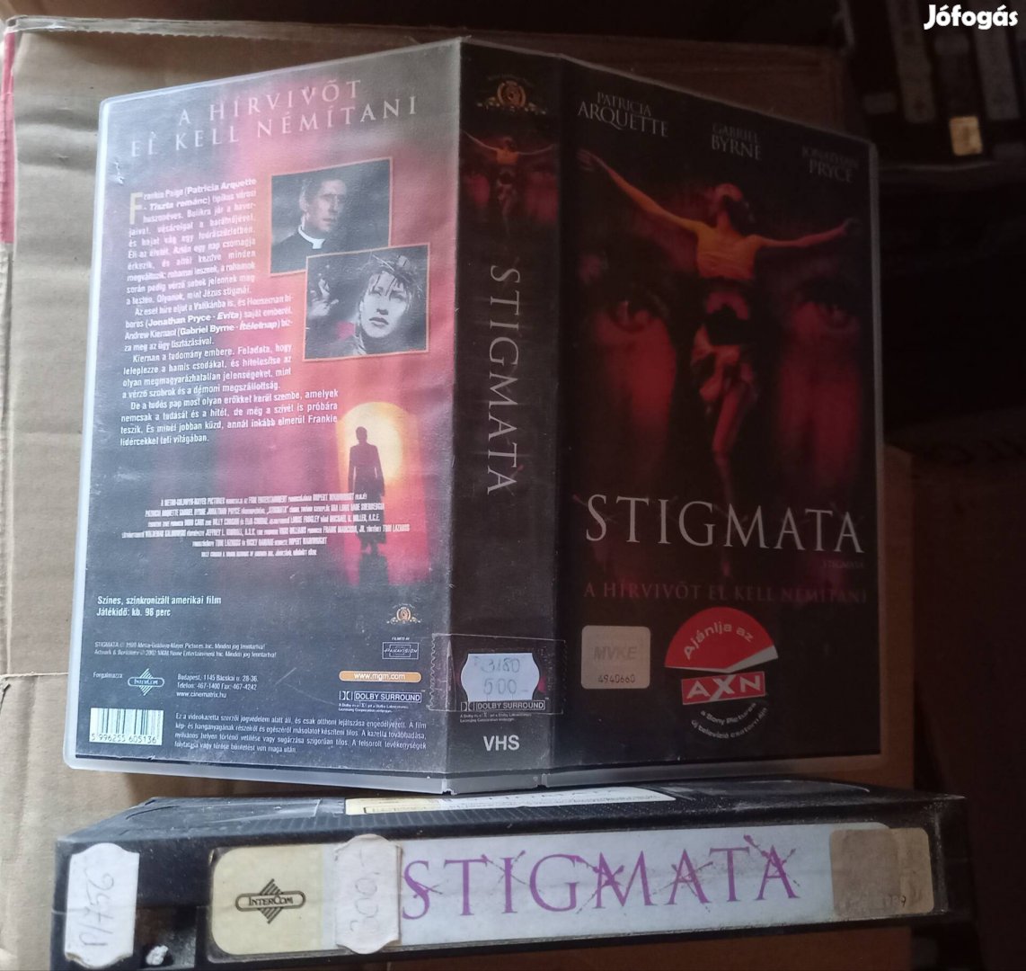 Stigmata - horror vhs - Gabriel Byrne