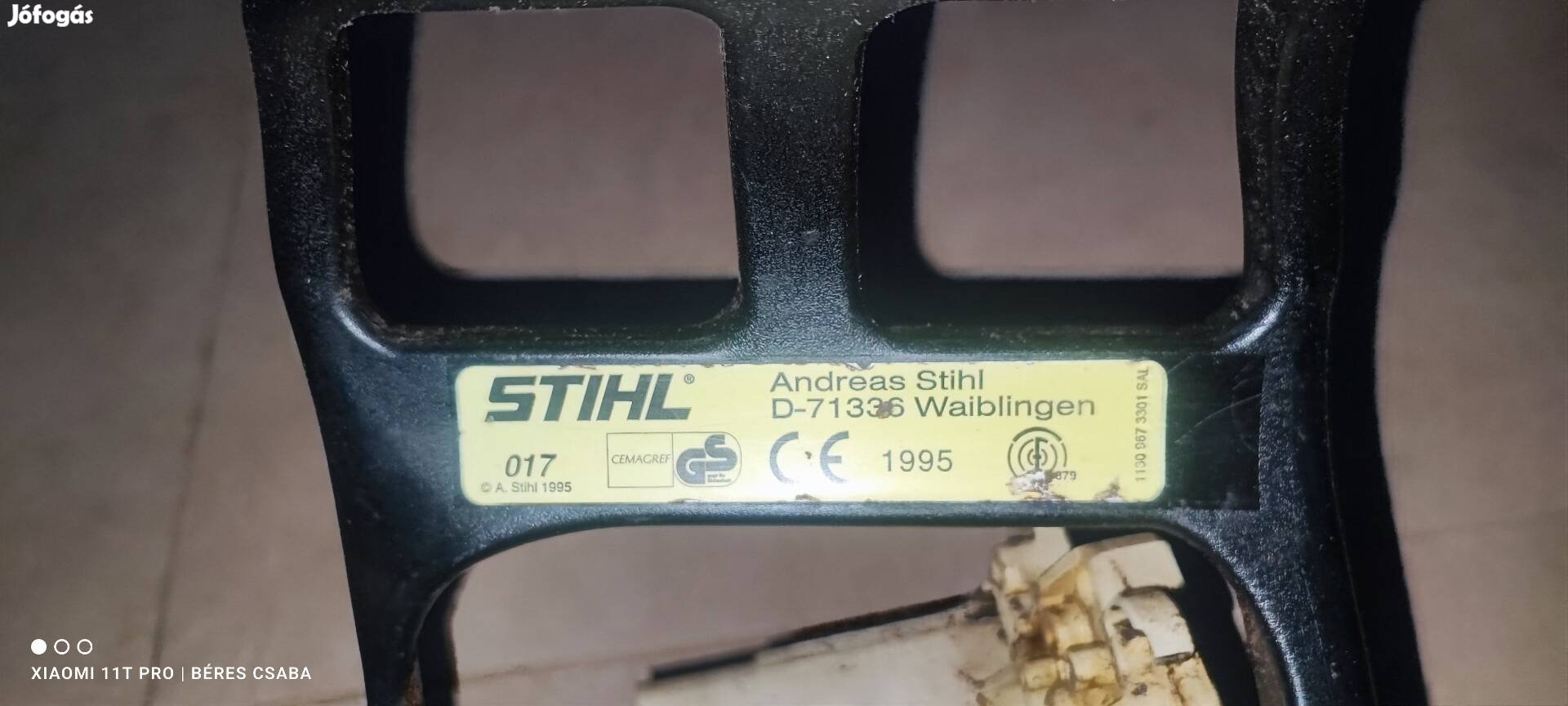 Stihl 017 alkatrész