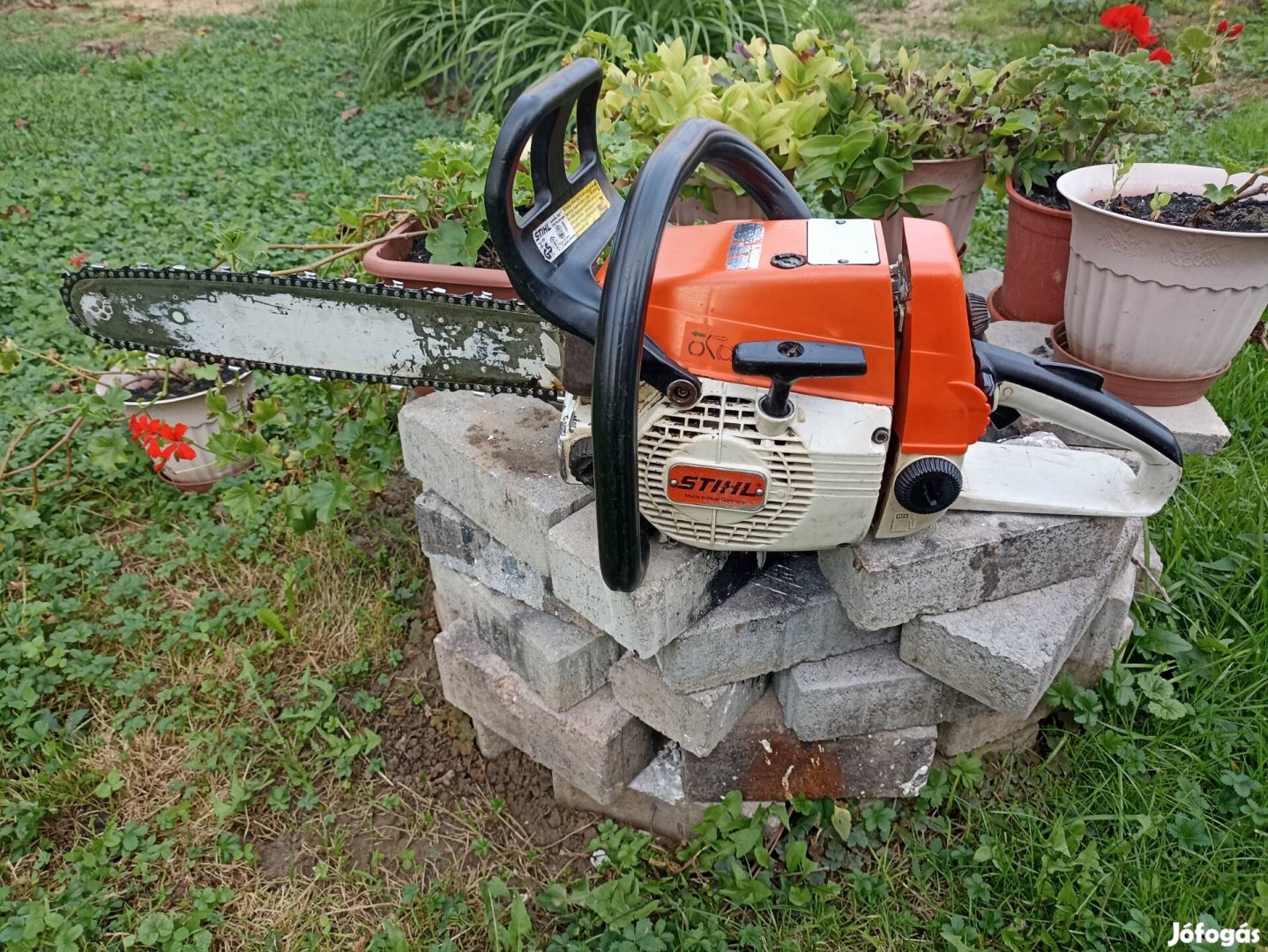 Stihl 026 láncfűrész Varga István részére.