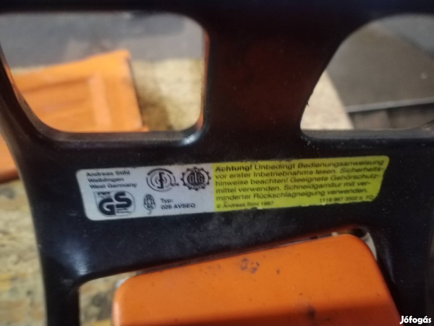 Stihl 028 AV Super. Szép állapotban.