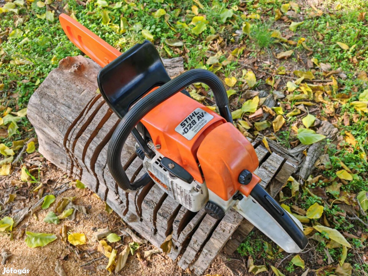 Stihl 028 av láncfűrész!