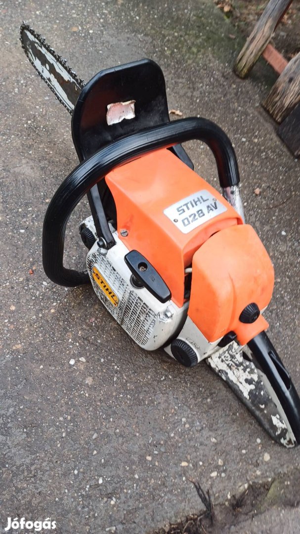 Stihl 028 láncfűrész bontás 