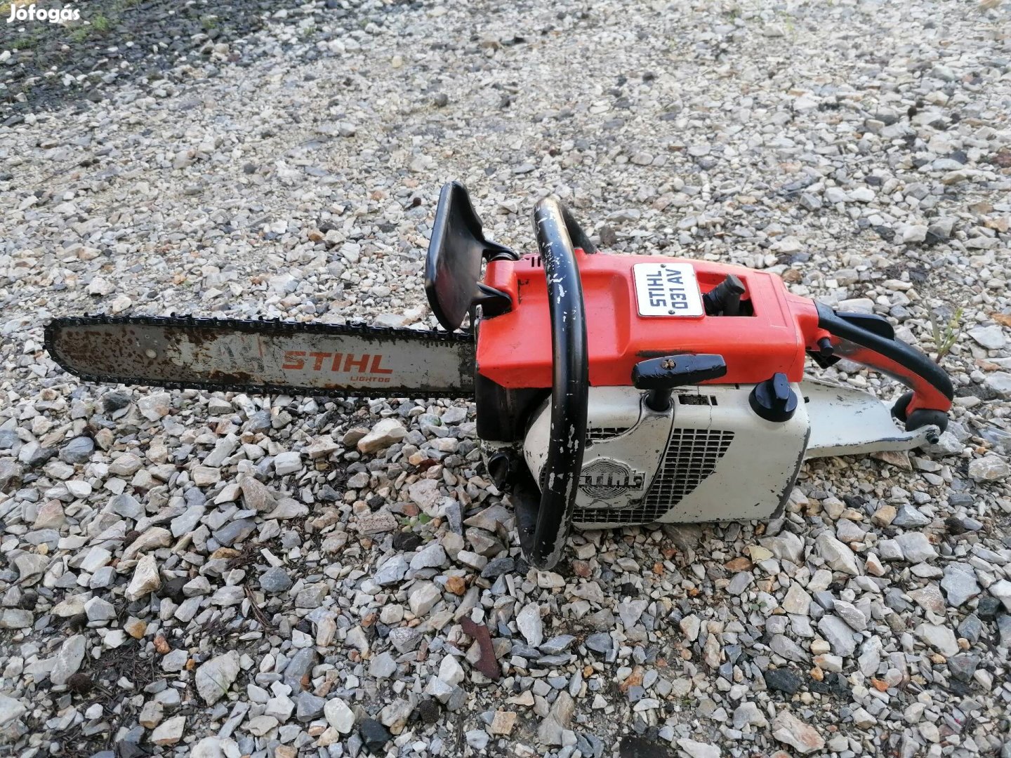 Stihl 031av típusú benzines láncfűrész, motorfűrész eladó. 