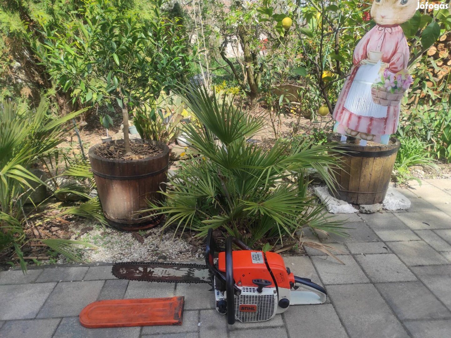 Stihl 038 av Super Electronic qvickstop láncfűrész 