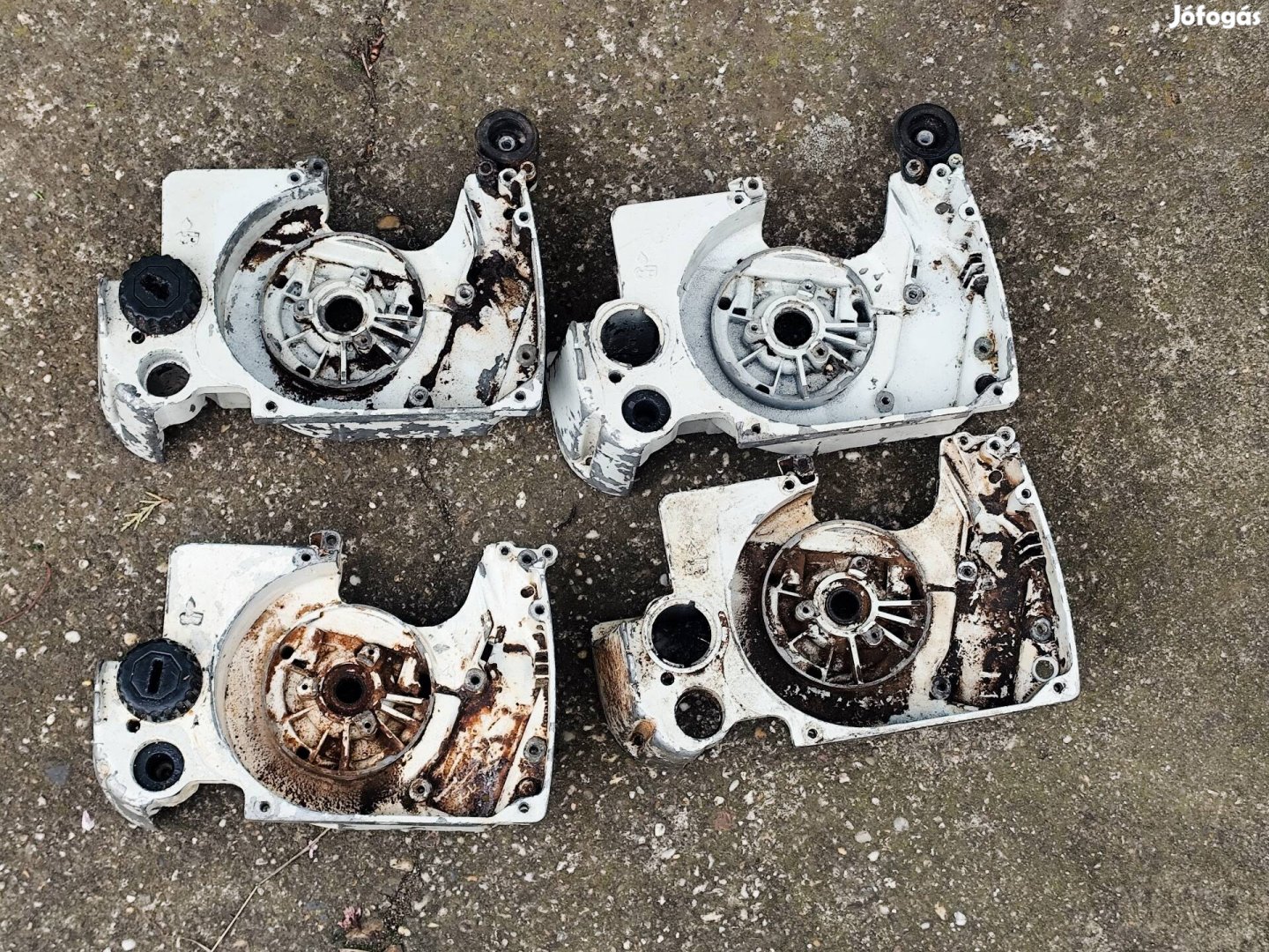 Stihl 046 blokkféllendkerék oldal