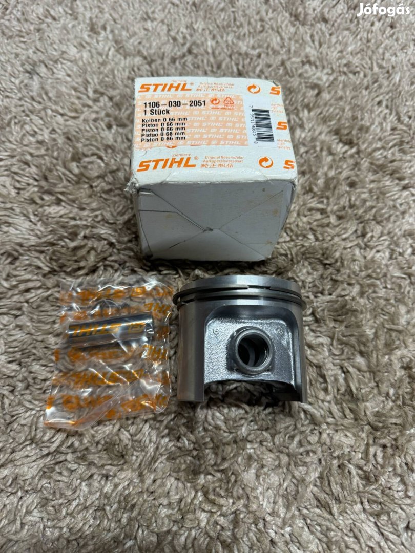 Stihl 090 új gyári dugattyú 66 mm