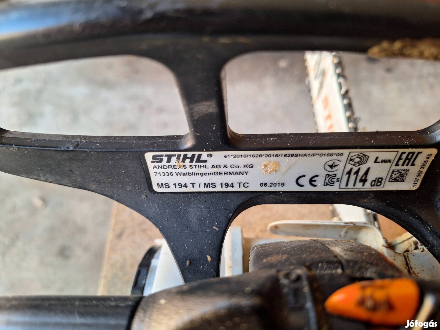 Stihl 194 T láncfűrész olcsón eladó