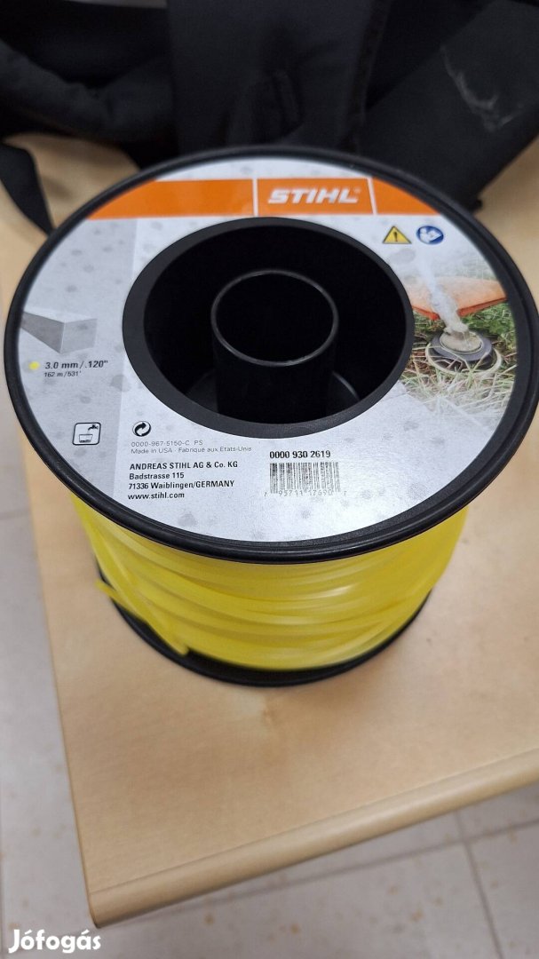 Stihl 3 mm-es szögletes damil