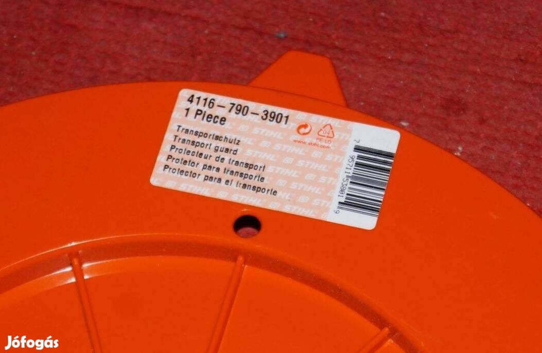 Stihl 4116-790-3901 szállítási burkolat 3 db van ár megegyezés szerint