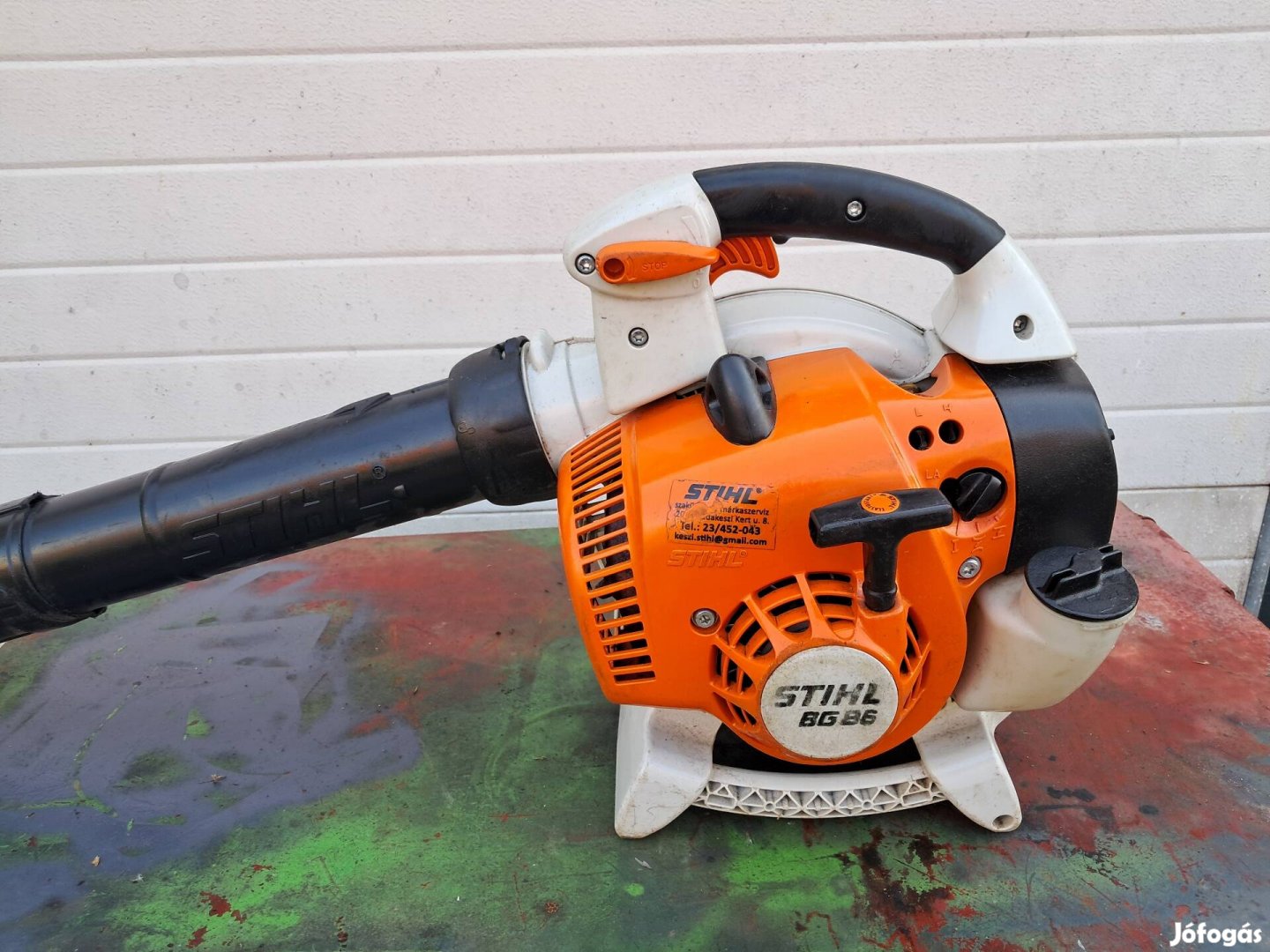 Stihl BG86 lombfuvó eladó. 