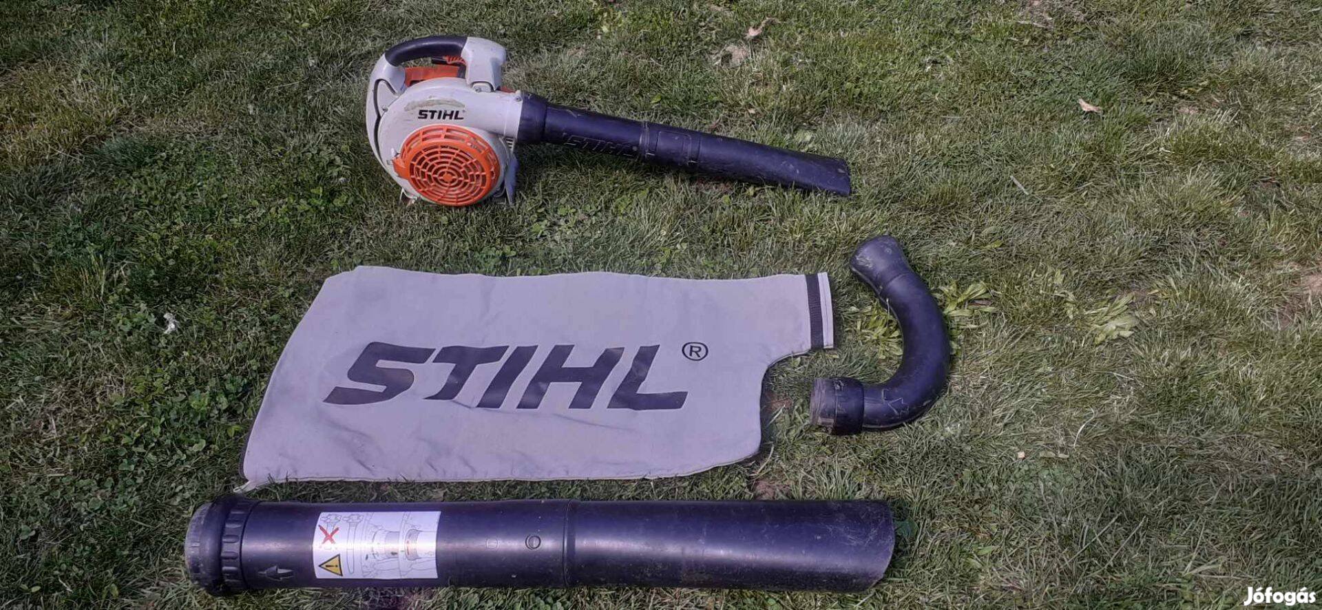 Stihl BG 86 lombfúvó szecskázó készlettel