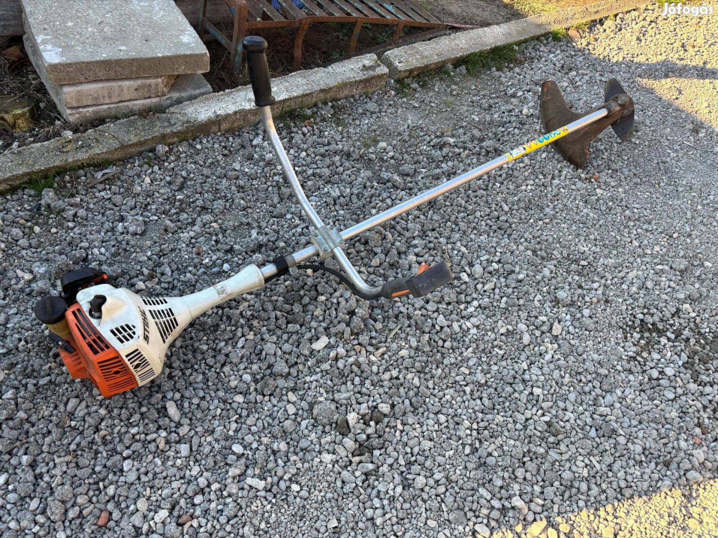 Stihl FS55 benzines, kétkaros fűkasza!