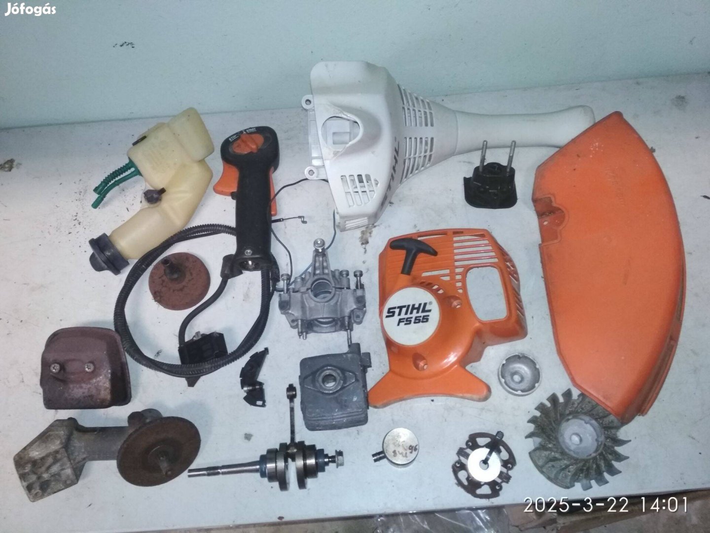 Stihl FS 55 2-mix fűkasza alkatrészek