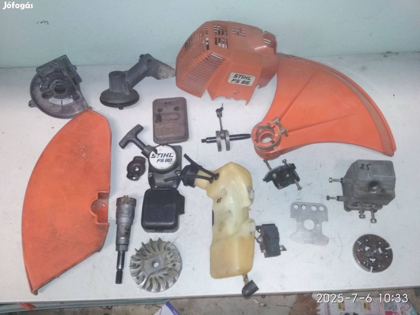Stihl Fs 75, Fs 80 és Fs 85 fűkasza alkatrészek