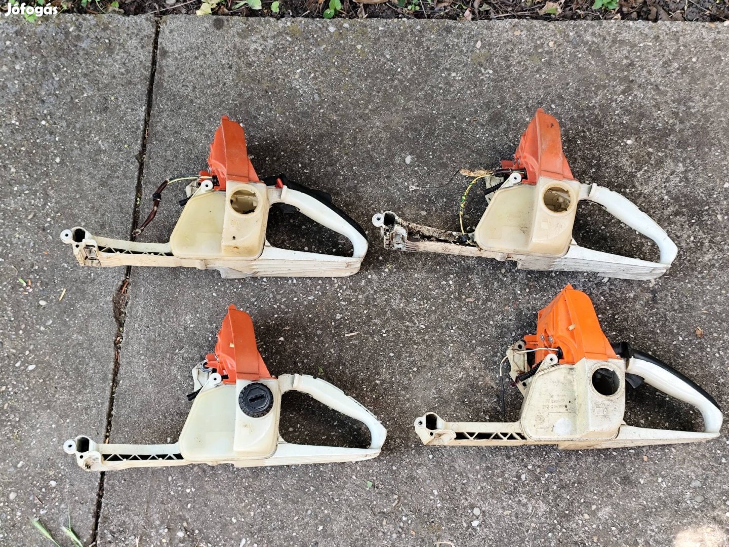Stihl MS660 benzintankok