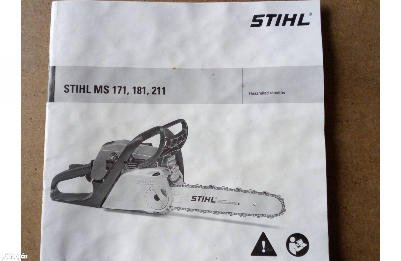 Stihl MS 171, 181, 211 motorosfűrész kezelési utasítás