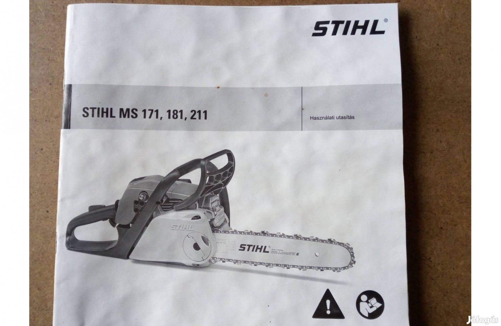 Stihl MS 171, 181, 211 motorosfűrész kezelési utasítás