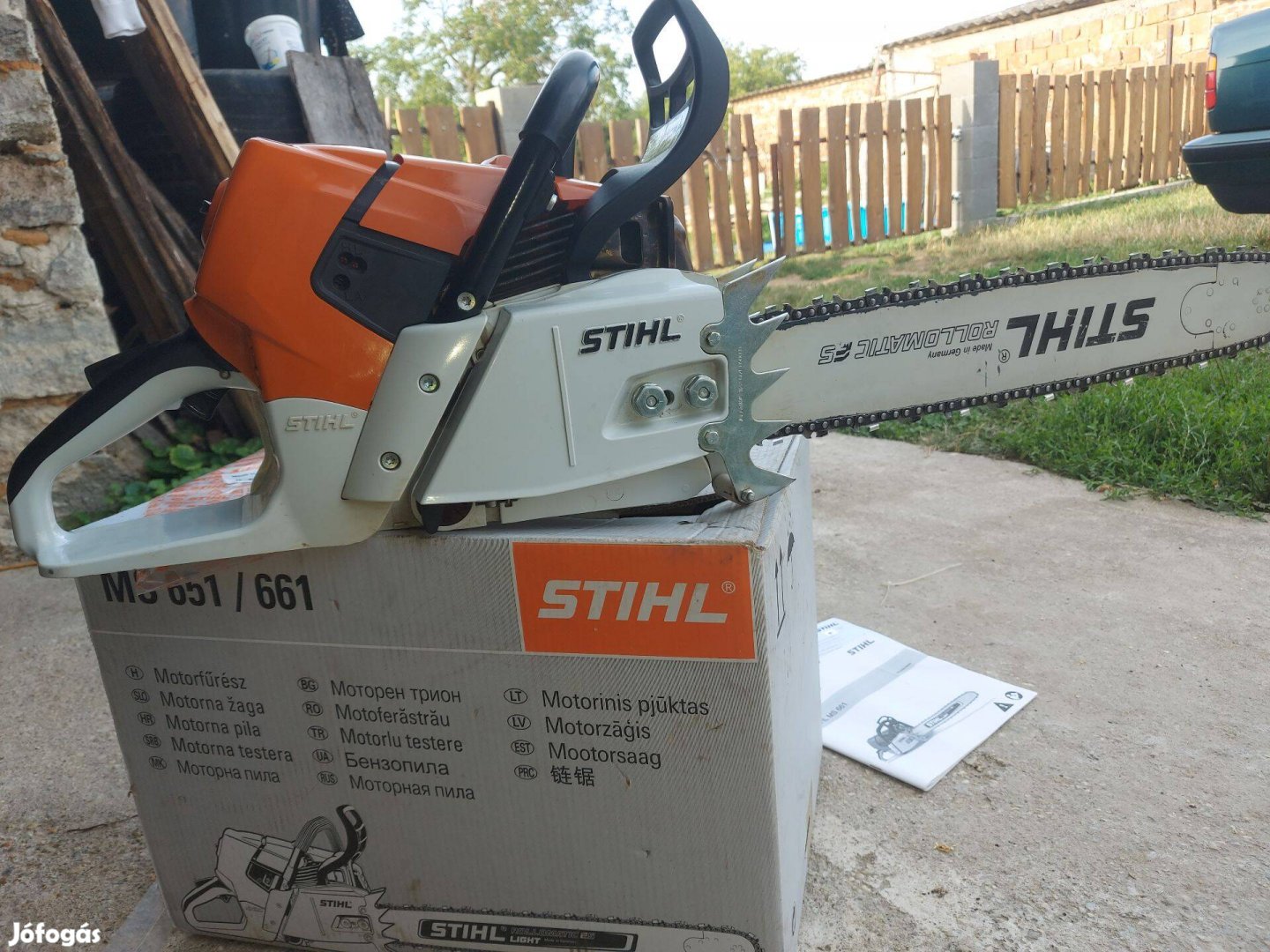 Stihl MS 661 Újszerű állapotú láncfűrész
