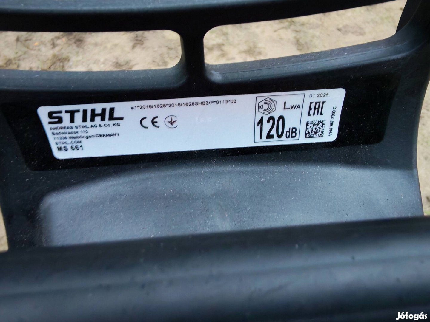 Stihl MS 661 új garis.