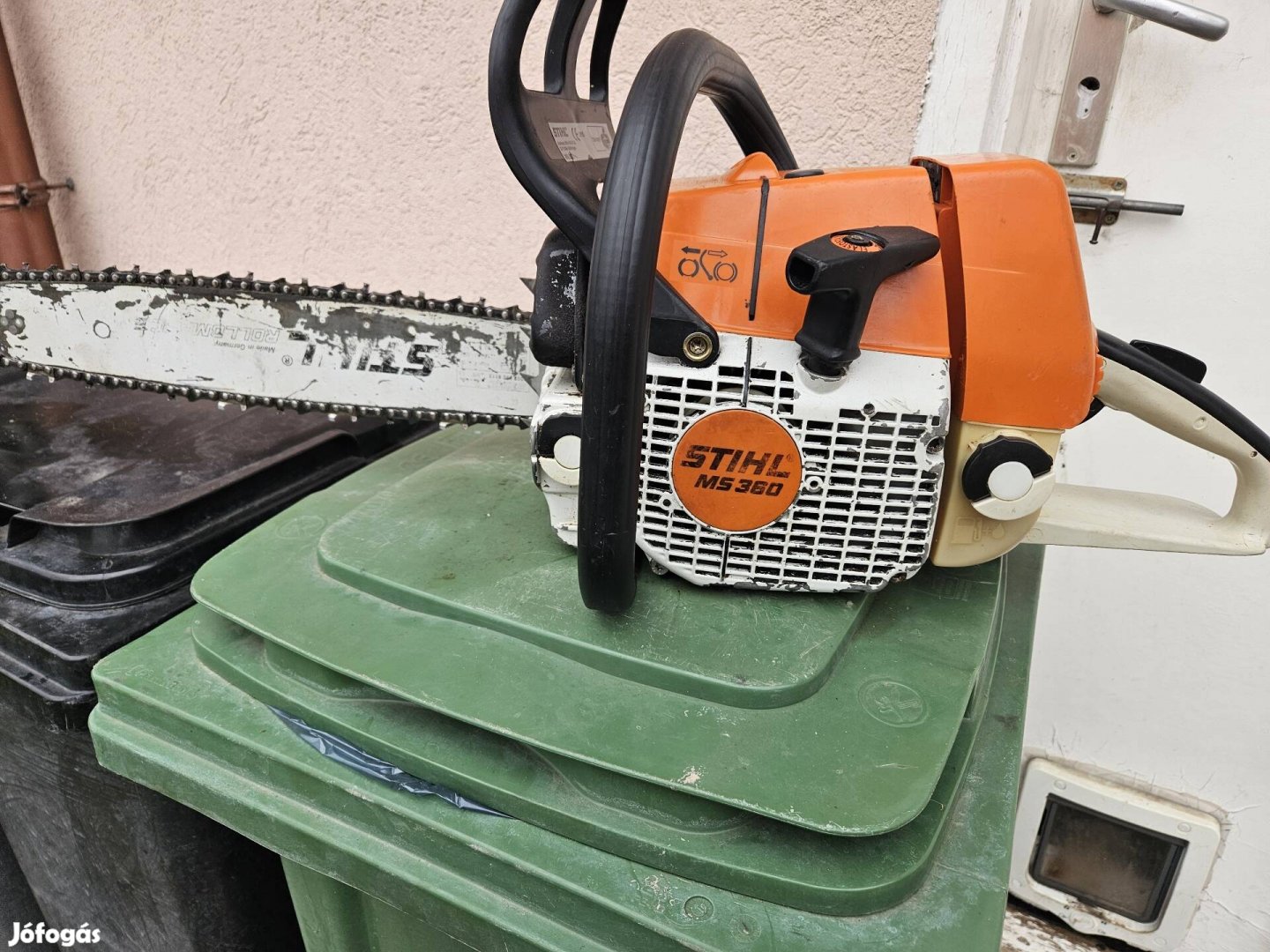 Stihl Ms360 láncfűrész jó áll!