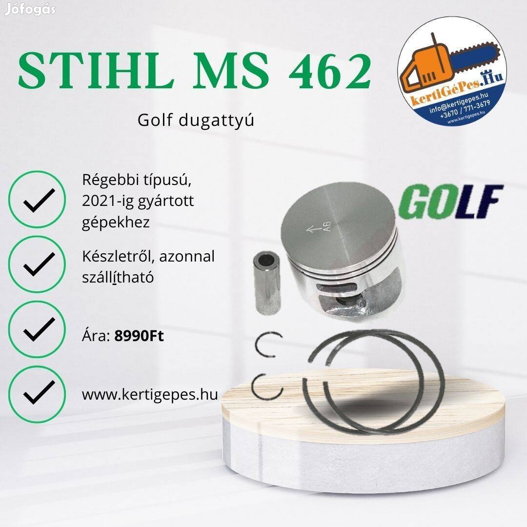 Stihl Ms462 Golf dugattyú, láncfűrész