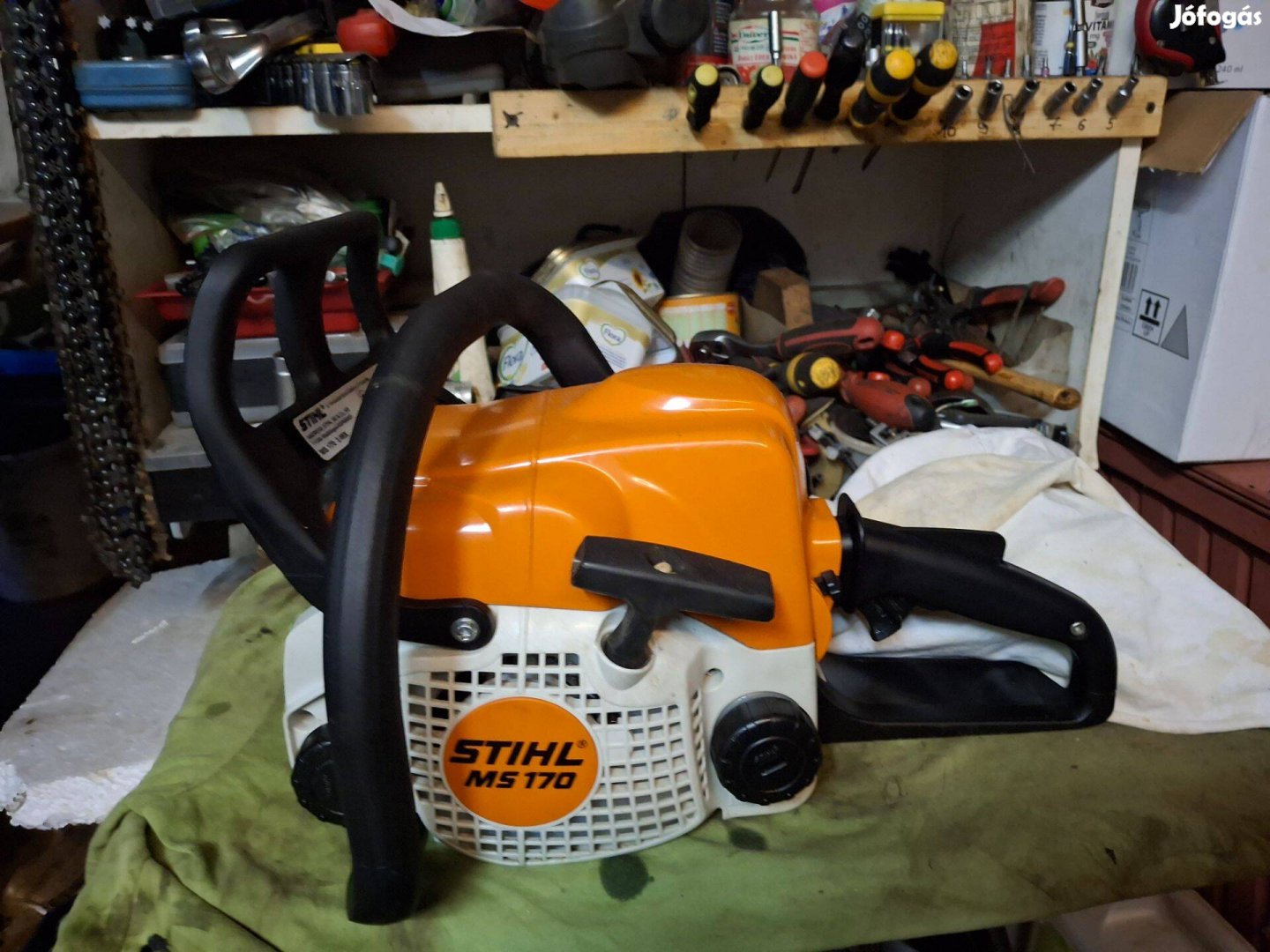 Stihl Ms 170 180 2mix láncfűrész bontás