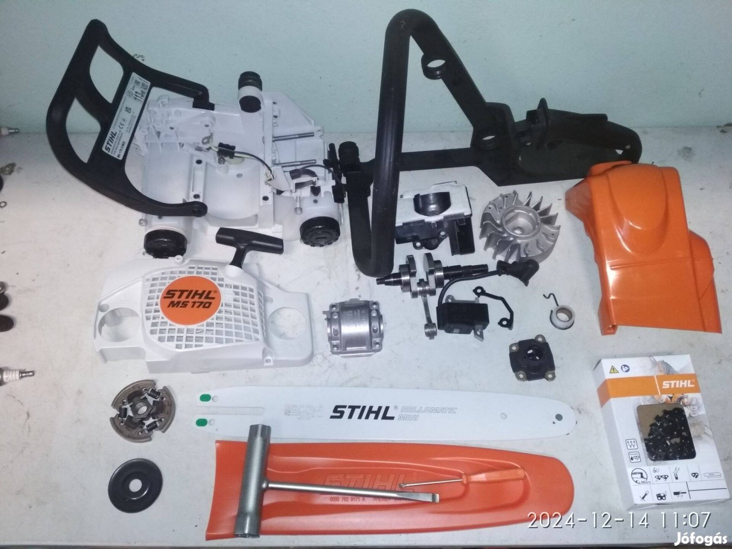 Stihl Ms 170 2-mix láncfűrész gyári új alkatrészek