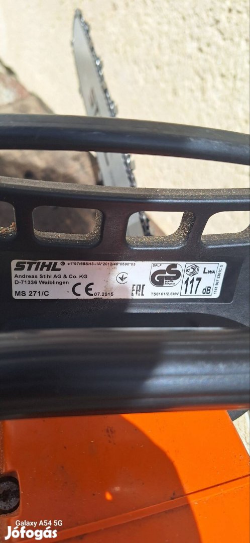 Stihl Ms 271 láncfűrész eladó vagy csere.