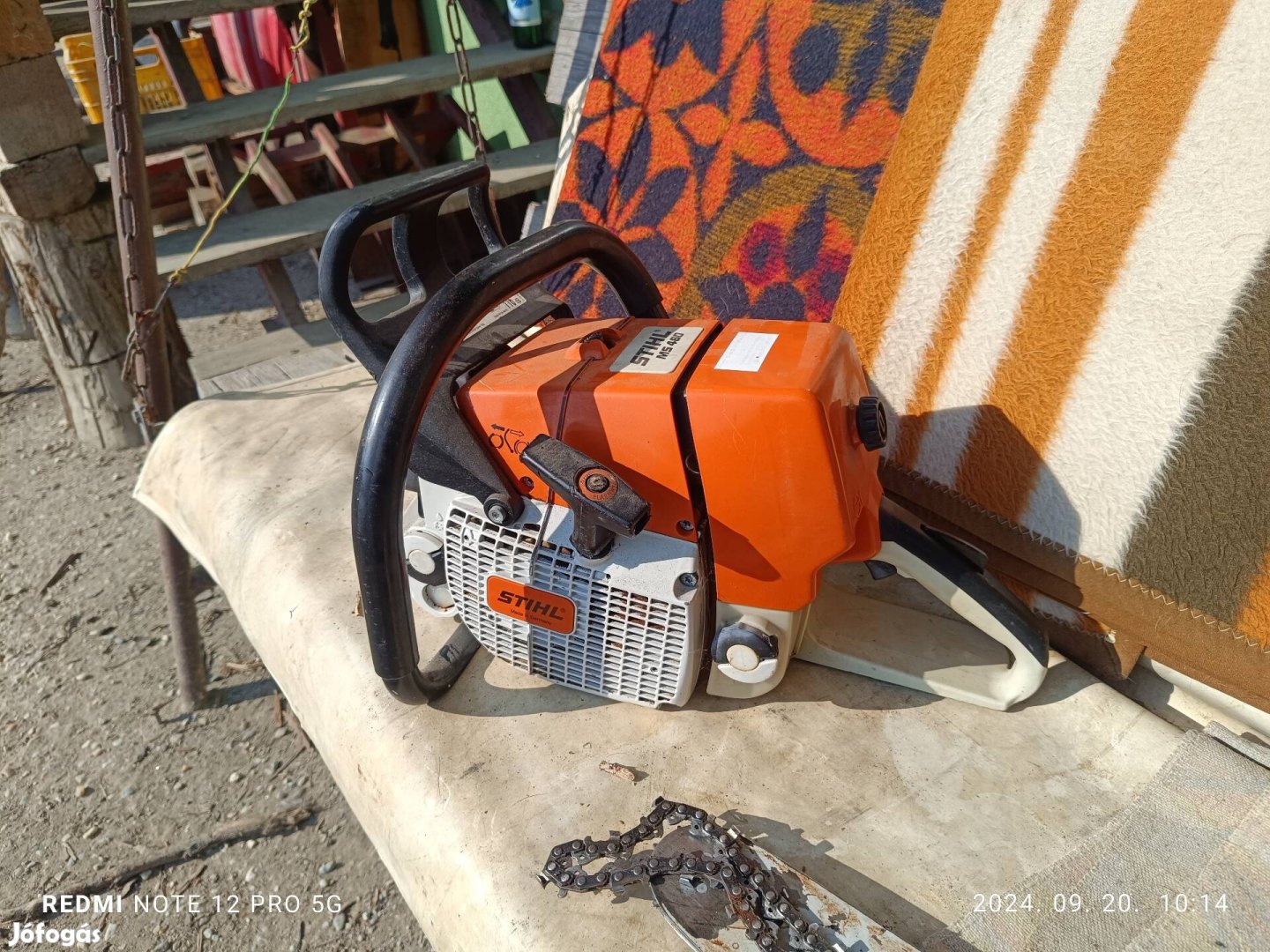 Stihl Ms 460 Első gazdás,gyári állapotban 