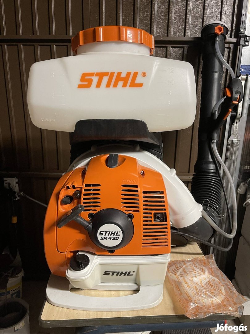 Stihl SR430 újszerű benzinmotoros permetező eladó .