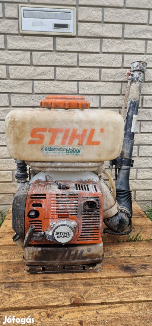 Stihl SR 340 benzinmotoros háti 