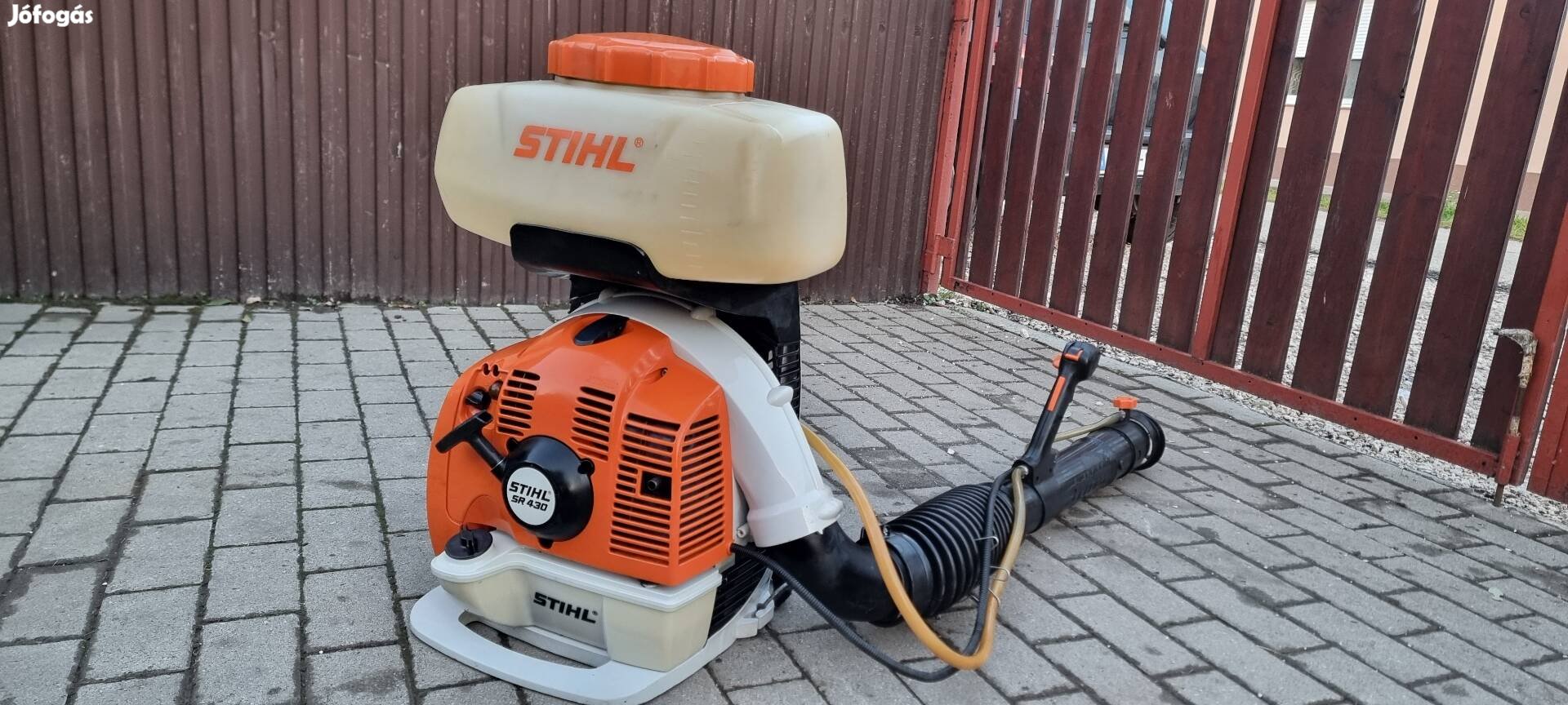 Stihl SR 430 benzines permetező gép 2018.11 3.9Le 14L