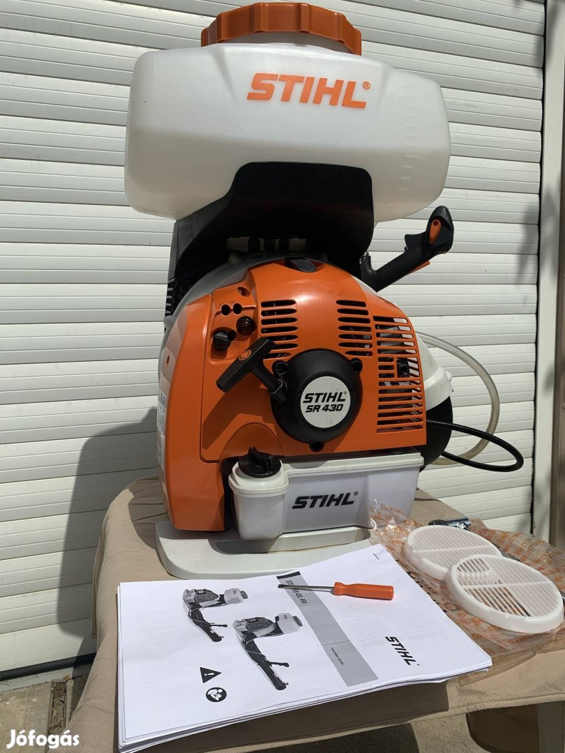 Stihl SR 430 benzinmotoros permetező eladó.