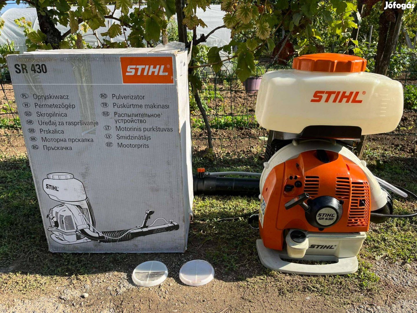 Stihl Sr 430 motoros permetező eladó