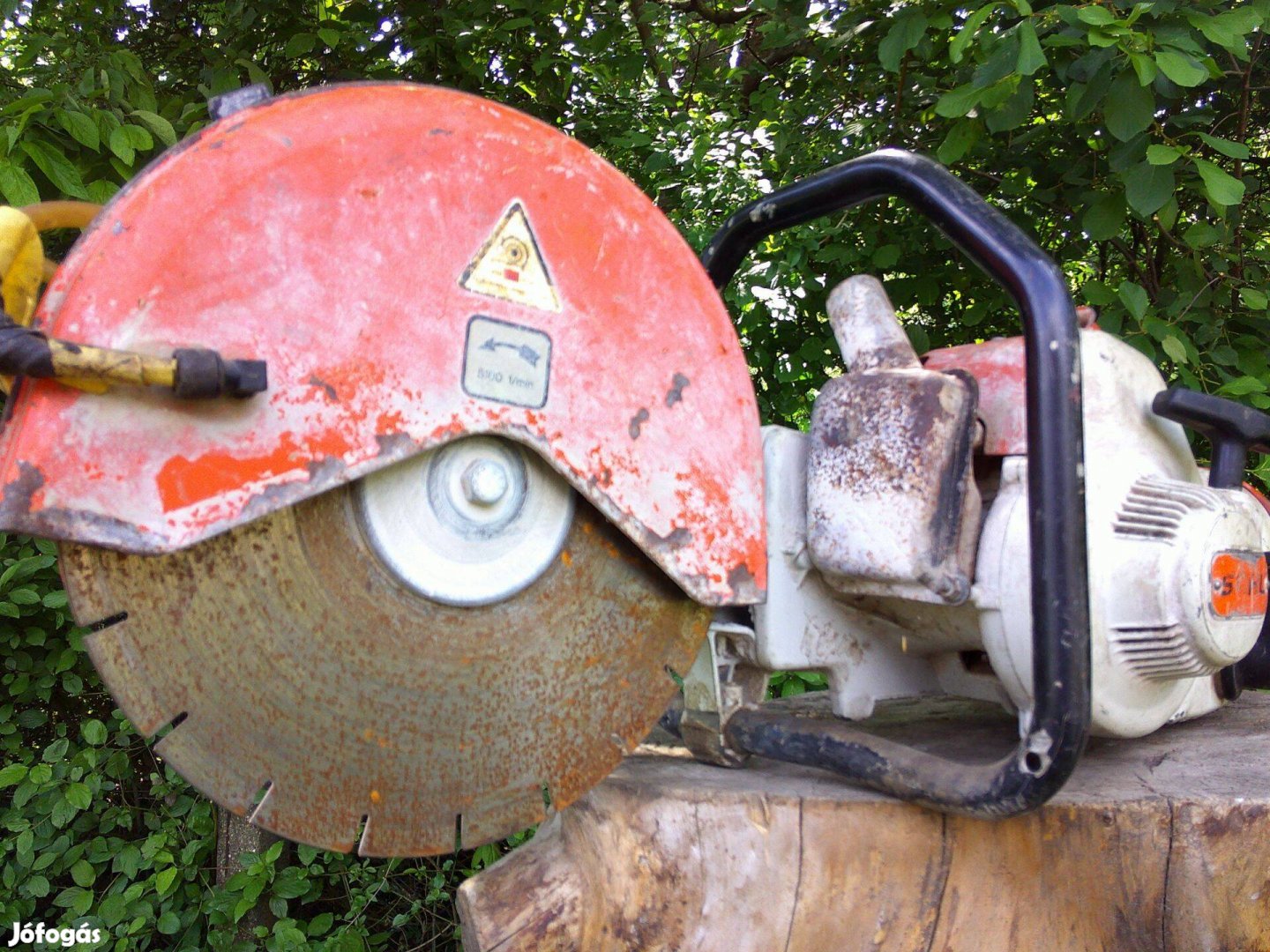 Stihl TS 350 tipusú,régi,Made in Germany,gyártású betonvágó eladó