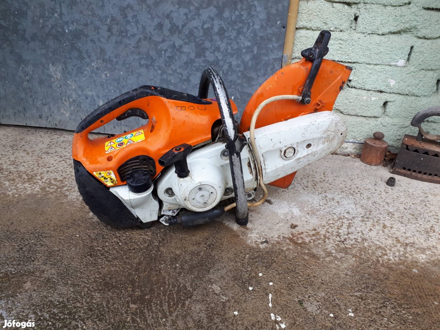 Stihl TS 410 aszfaltvágó betonvágó