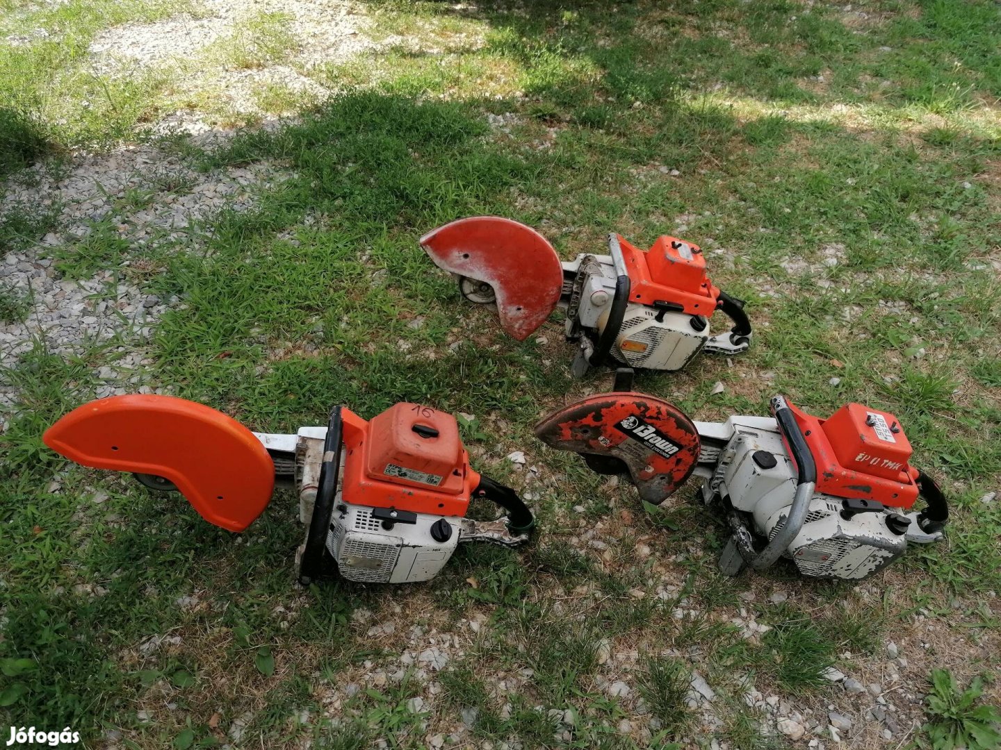 Stihl Ts 760 av betonvágó, aszfaltvágó, daraboló gép. 