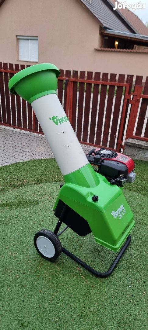 Stihl Viking GB 370 Briggs 6.5Le ágaprító ágdaráló szecskázó mulcsoló
