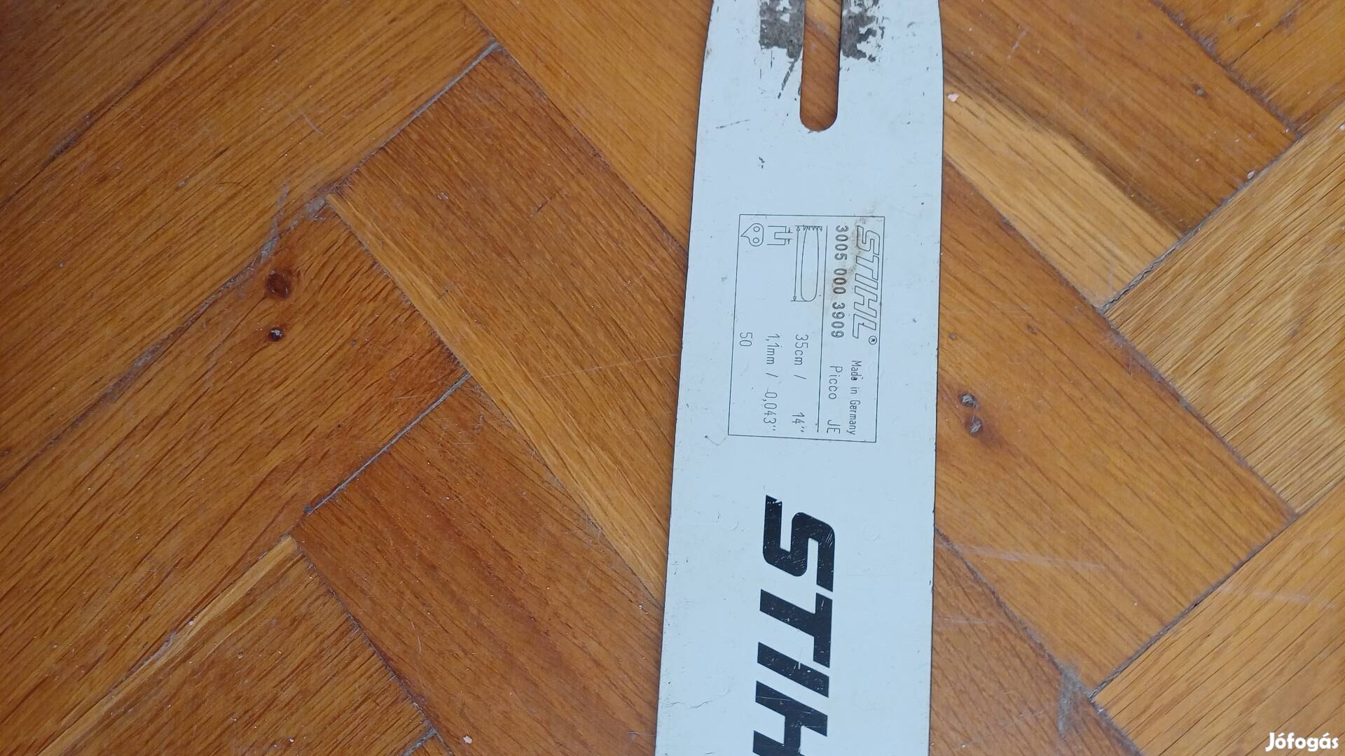 Stihl  lap 35cm x  1,1 újszerű 