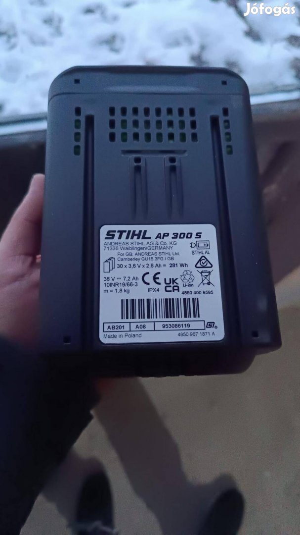 Stihl ap 300 SC akkumulátor 