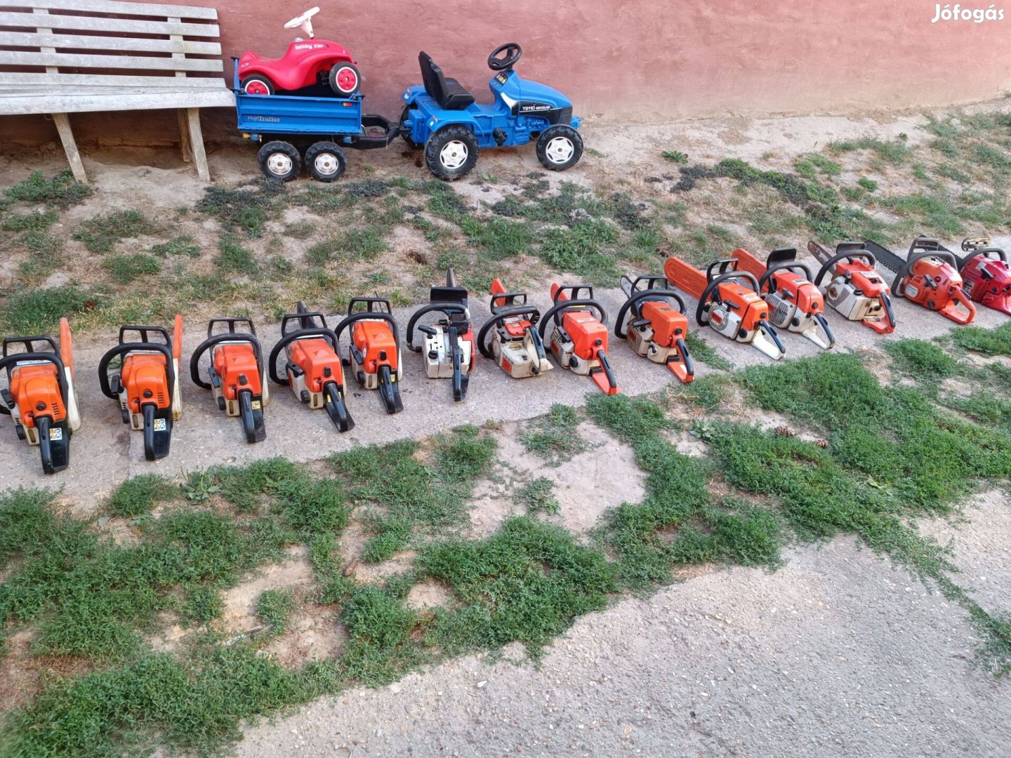 Stihl benzines láncfűrészek eladók csere is