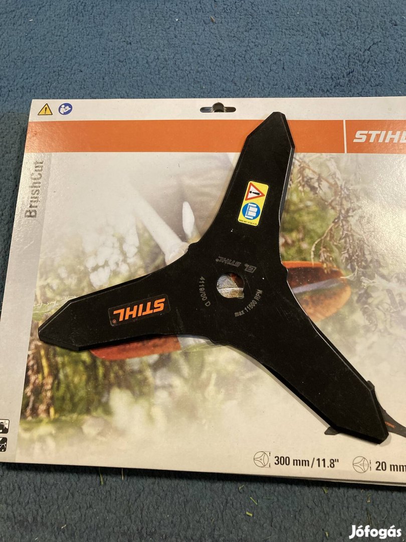 Stihl fs fűkasza, stihl bozótvágó kés, dikicskés, 3 ágú dikicskés 