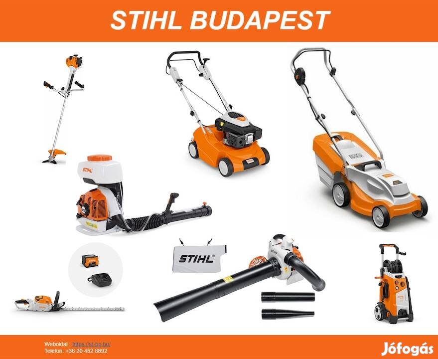 Stihl gépek bérlése Stihl Budapest