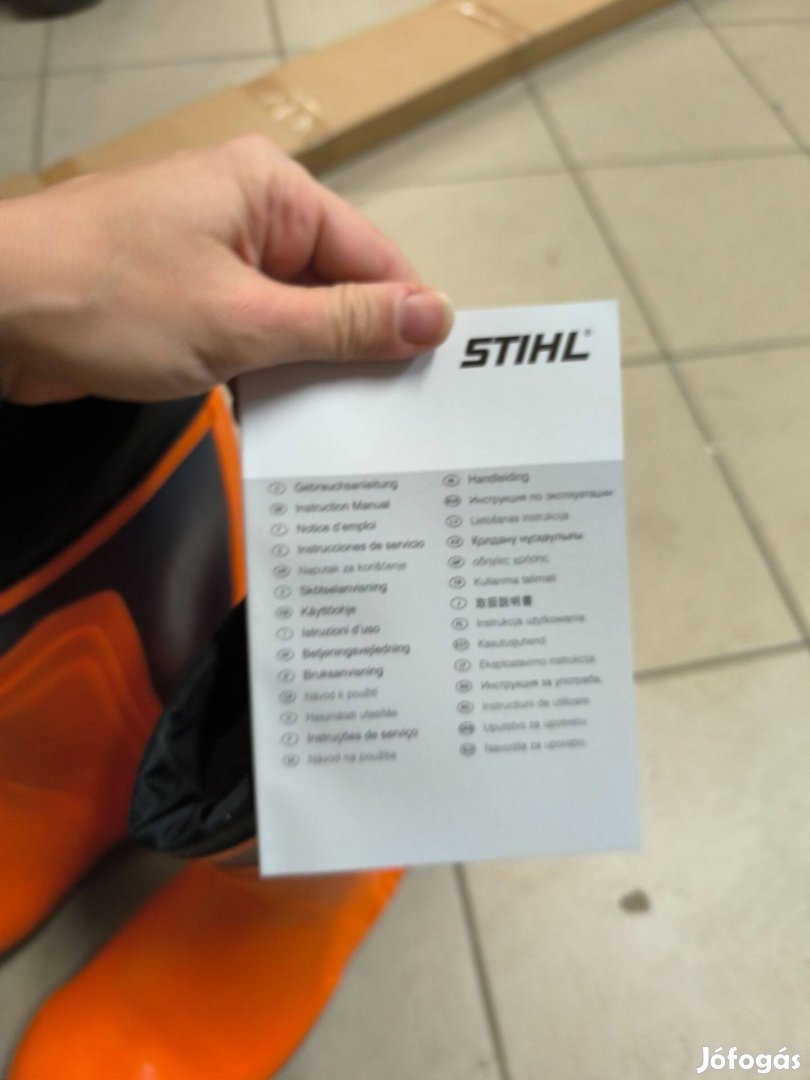 Stihl gumicsizma 45 méretben