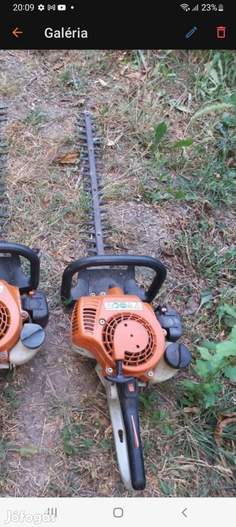 Stihl hs 45 sovenyvago elado