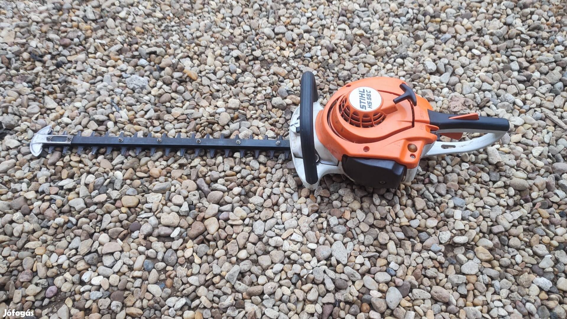 Stihl hs 56 C benzinmotoros sövényvágó, sövény nyíró 